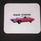 New Red 1970 Ford Gran Torino Mousepad!