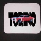 New Red 1970 Ford Gran Torino w/letters Mousepad!