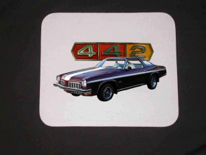 New 1973 Olds 442 Mousepad!