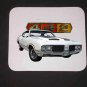 New White 1970 Olds 442 Mousepad!