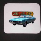 New Turquoise 1968 Olds 442 Mousepad!