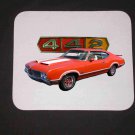 New Orange 1970 Olds 442 Mousepad!