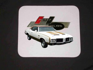 New 1972 Hurst Olds 442 Mousepad!