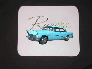 1956 Buick Riviera Special Mousepad