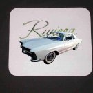 New White 1965 Buick Riviera Mousepad