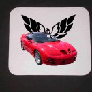 New 2000 Red Pontiac Trans AM WS6 Mousepad!