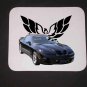 New 2000 Black Pontiac Trans AM WS6 Convertible Mousepad!