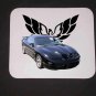 New 2000 Black Pontiac Trans AM WS6 Mousepad!