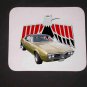 New 1967 Gold Pontiac Firebird Convertible Mousepad!