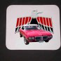 New 1969 Red Pontiac Firebird Convertible Mousepad!