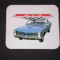 New 1965 Blue Pontiac GTO Mousepad!
