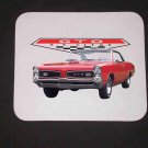 New 1966 Red Pontiac GTO Mousepad!