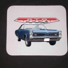 New 1966 Blue Pontiac GTO Mousepad!