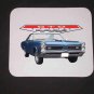 New 1966 Blue Pontiac GTO Mousepad!