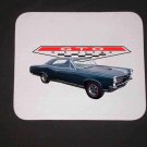 New 1966 Dk. Blue Pontiac GTO Mousepad!
