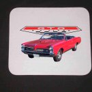 New 1967 Red Pontiac GTO Convertible Mousepad!