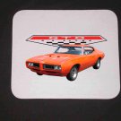 New 1968 Pontiac GTO Mousepad!