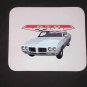 New 1970 White Pontiac GTO Mousepad!
