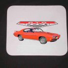 New 1970 Orange Pontiac GTO Mousepad!
