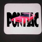 New 1970 Red Pontiac Formula Firebird w/letters Mousepad!