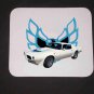 New 1973 White Pontiac Trans AM Mousepad!