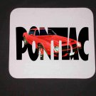 New 1974 Red Pontiac Formula Firebird w/ letters Mousepad!