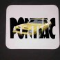New 1975 Yellow Pontiac Formula Firebird w/ letters Mousepad!