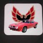 New 1975 Red Pontiac Trans AM Mousepad!
