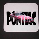 New 1977 Red Pontiac Firebird w/ letters Mousepad!