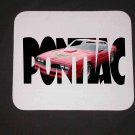 New 1977 Red Pontiac Trans AM w/ letters Mousepad!