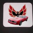 New 1977 Red Pontiac Trans AM Mousepad!