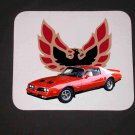 New 1977 Red Pontiac Formula Firebird Mousepad!