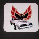 New 1977 White Pontiac Firebird Mousepad!