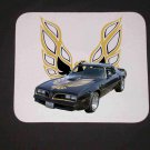 New 1978 Black Pontiac Trans AM Mousepad!