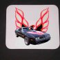 New 1978 Black/Red Pontiac Bandit Trans AM Mousepad!