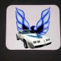New 1979 White Pontiac Firebird Trans AM Mousepad!