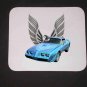 New 1981 Lt. Blue Pontiac Trans AM Mousepad!