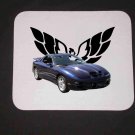 New 1998 Dk. Blue Pontiac Trans AM Mousepad!