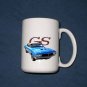 New Huge 15 oz. 1970 Buick Gran Sport mug
