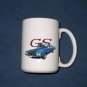 New Huge 15 oz. 1971 Blue Buick Gran Sport mug