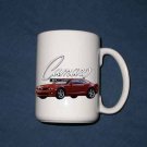 New 15 oz. 2010 Maroon Chevy Camaro mug!