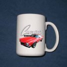 New 15 oz. 1970 Red Chevy Camaro Z28 mug!