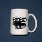 New 15 oz. 1971 Black Chevy Camaro SS mug!