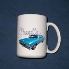 New 15 oz. Blue 1966 Chevy Chevelle  mug!