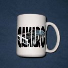 New 15 oz. 1967 Black Chevy Camaro RS/SS  w/ letters mug!