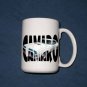 New 15 oz. 1967 Chevy Camaro Pace Car  w/ letters mug!