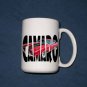 New 15 oz. Red 1969 Chevy Camaro Z28  w/ letters mug!