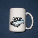 New 15 oz. Silver 1970 Chevy Chevelle SS mug!