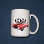 New 15 oz. Red 1970 Chevy Chevelle SS mug!