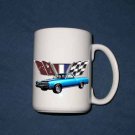 New 15 oz. 1967 Chevy El Camino w/flags mug!